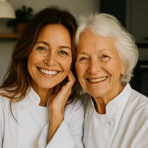 About 2 riley thompson with grand mam